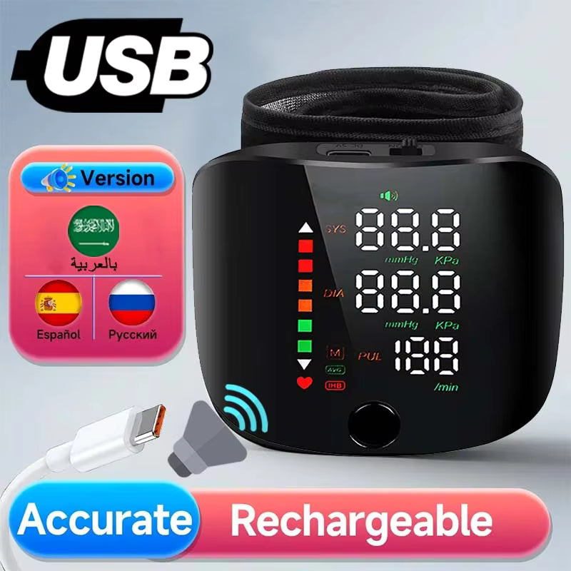 Digital Wrist Blood Pressure Monitor