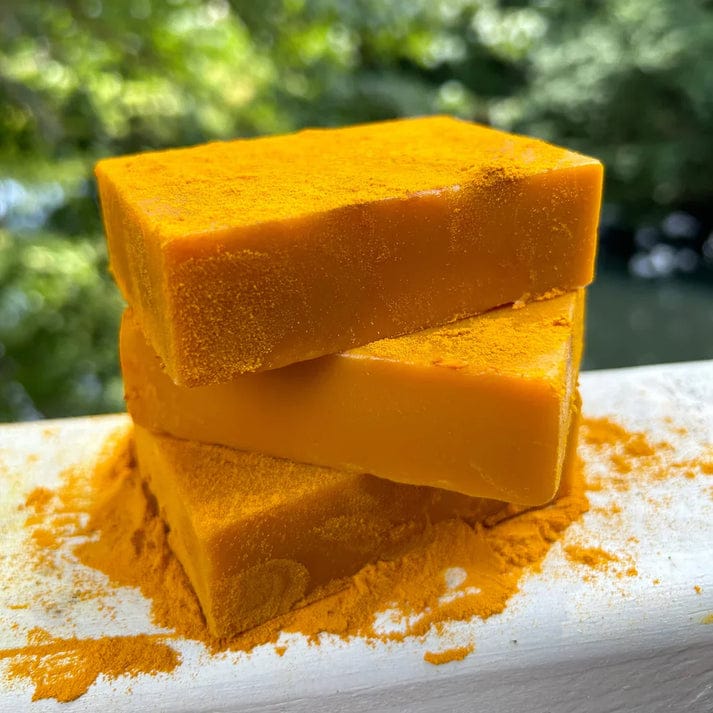 Honey Glow Lemon Turmeric Kojic Soap – Natural Brightening Bar for Face and Body