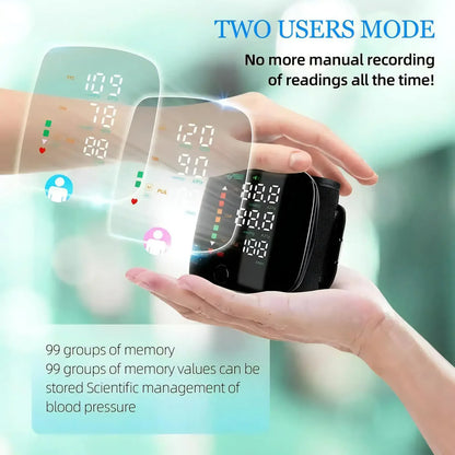 Digital Wrist Blood Pressure Monitor