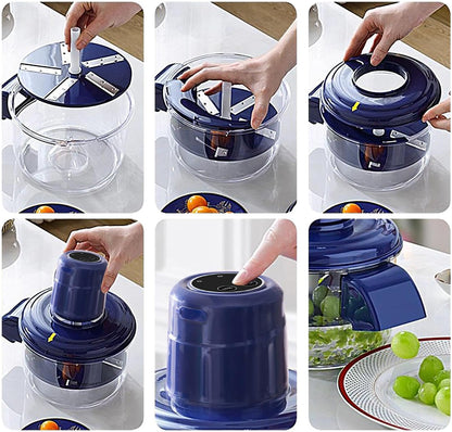 Rechargeable Electric Garlic & Fruit Peeler – Automatic Skin Remover for Garlic, Grapes, Tomatoes, and Cherries