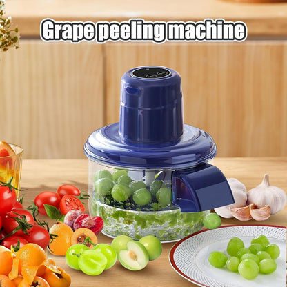 Rechargeable Electric Garlic & Fruit Peeler – Automatic Skin Remover for Garlic, Grapes, Tomatoes, and Cherries
